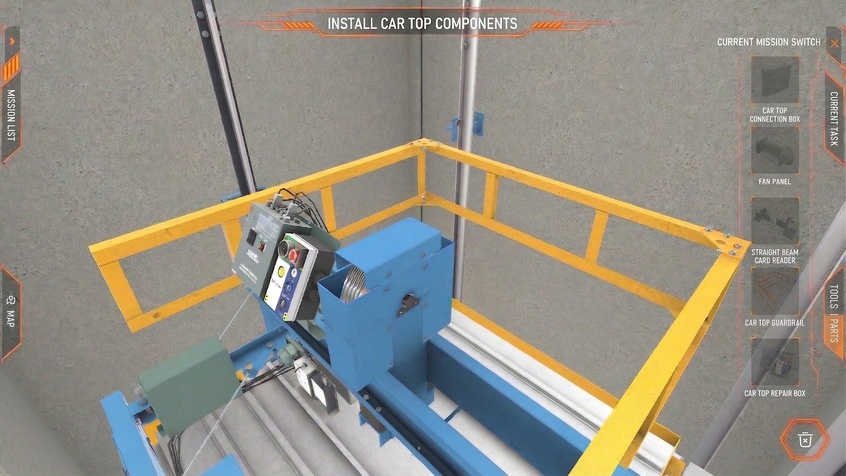 Virtual Simulation Training Software for Elevator Installation Course ...