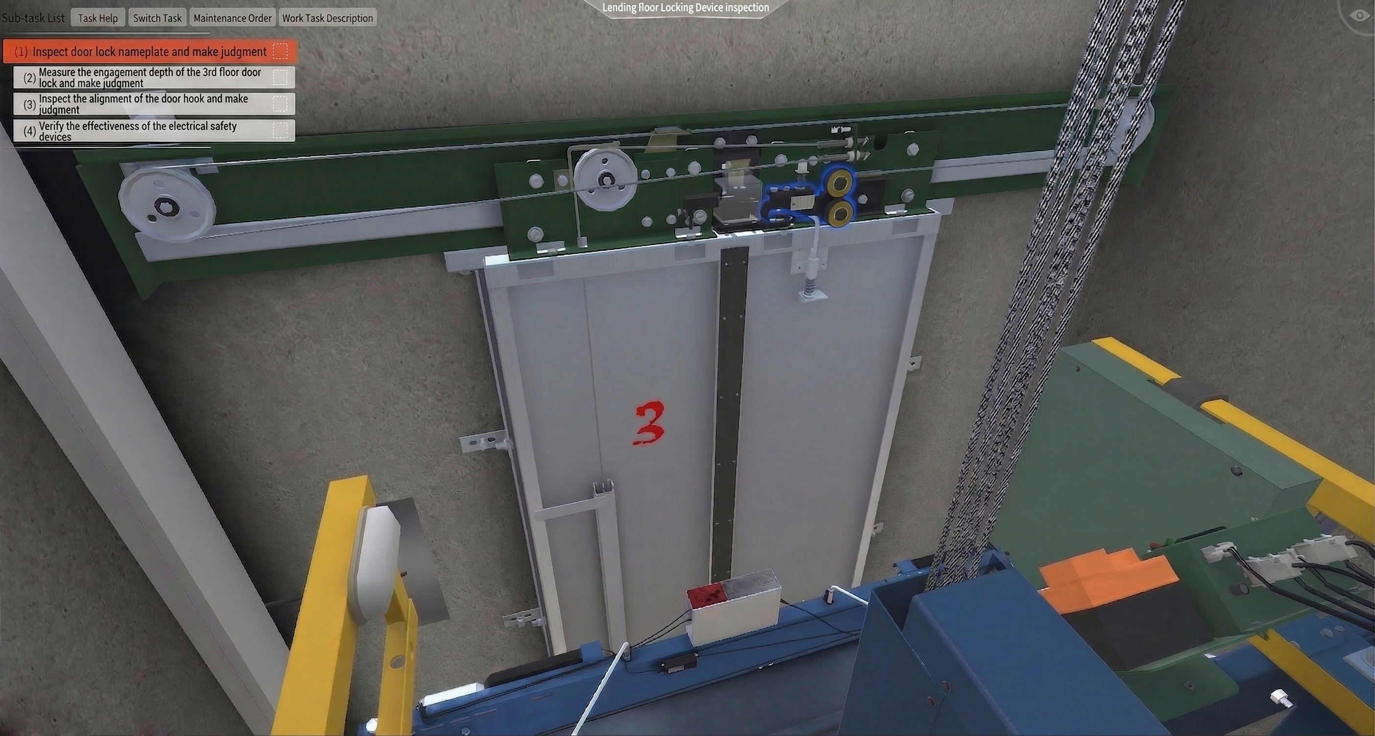 Virtual Simulation Training Software for Elevator Inspection Course - 中国网站